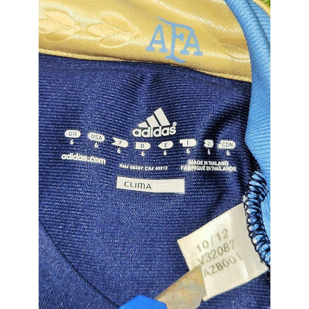 Messi Argentina COPA AMERICA TECHFIT PLAYER ISSUE 2011 Away Soccer Jersey S - Picture 5 of 8